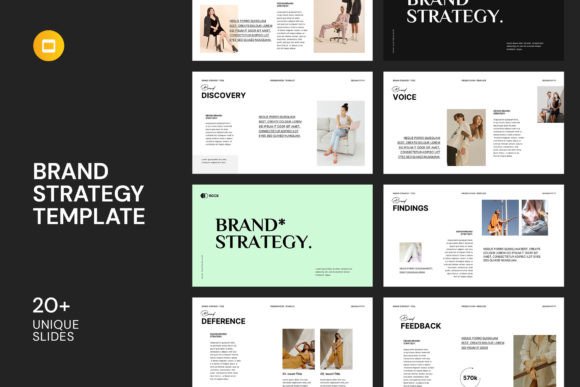 Download Brand Strategy Google Slides Template - Brand strategy Collection