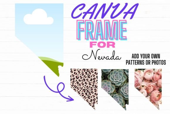 Download Canva Frame for Nevada Digital Template - Digital template Collection