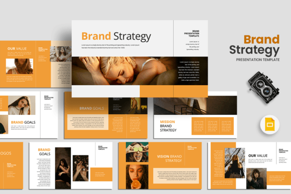Download Brand Strategy - Google Slides Template - Brand strategy Collection
