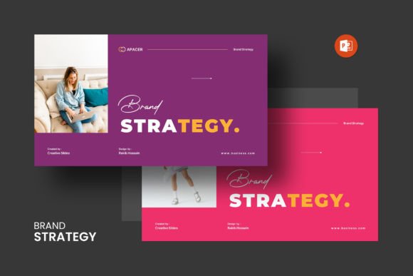 Download Brand Strategy PowerPoint Template - Brand strategy Collection