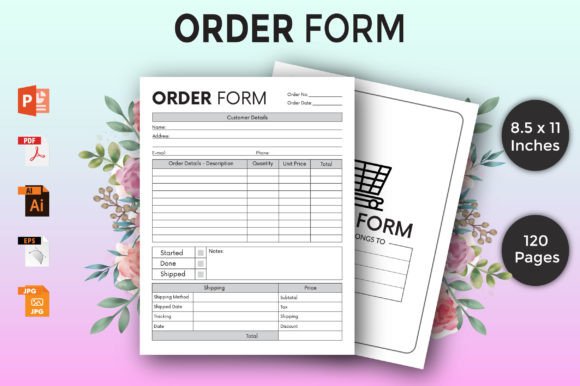 Download Editable Order Form, Custom Order Form - Custom order Collection