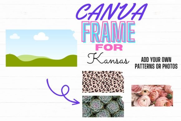 Download Canva Frame for Kansas Digital Template - Digital template Collection
