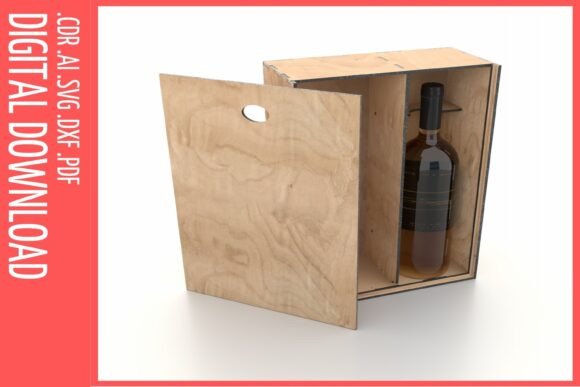 Download Box for Wine with Shelf 3 Mm Custom Order - Premium Resources